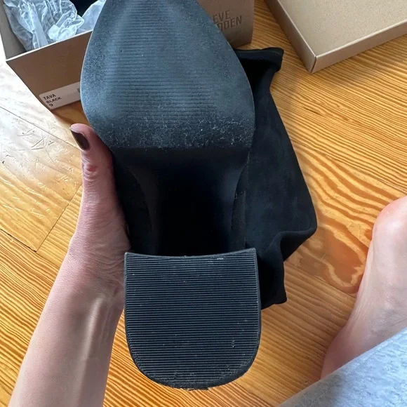 Steve Madden Tava Suede Over-The-Knee Boots - Picture 4 of 4